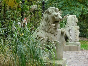 leeuwen in Beatrixpark